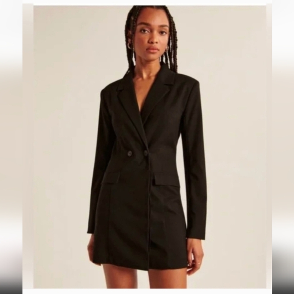 Abercrombie Little Black Blazer Dress